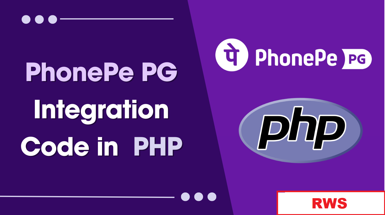 PhonePe Payment Gateway Integration Website/ App